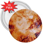Burnt paper texture print design 3  Buttons (10 pack) 