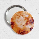 Burnt paper texture print design 2.25  Handbag Mirrors