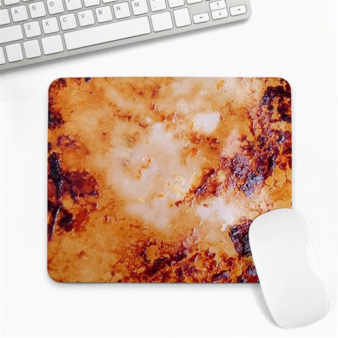 Burnt paper texture print design Large Mousepad from ArtsNow.com Front