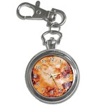 Burnt paper texture print design Key Chain Watches