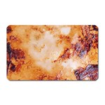 Burnt paper texture print design Magnet (Rectangular)