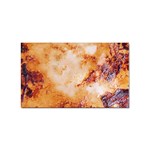 Burnt paper texture print design Sticker Rectangular (10 pack)