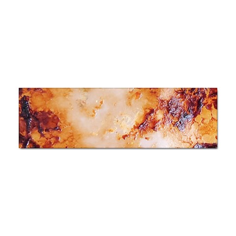 Burnt paper texture print design Sticker Bumper (100 pack) from ArtsNow.com Front