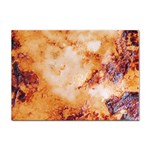 Burnt paper texture print design Sticker A4 (100 pack)