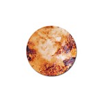 Burnt paper texture print design Golf Ball Marker (4 pack)