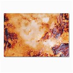 Burnt paper texture print design Postcard 6 x 4  (Pkg of 10)