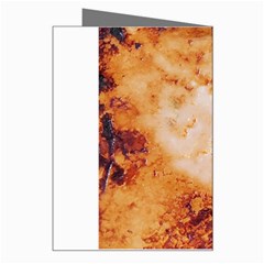 Burnt paper texture print design Greeting Card from ArtsNow.com Right