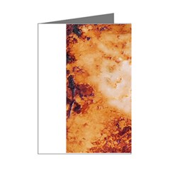 Burnt paper texture print design Mini Greeting Cards (Pkg of 8) from ArtsNow.com Right