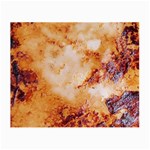 Burnt paper texture print design Small Glasses Cloth (2 Sides)