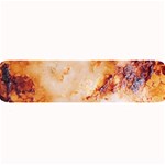 Burnt paper texture print design Large Bar Mat