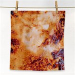 Burnt paper texture print design Face Towel