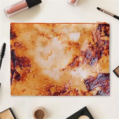 Burnt paper texture print design Cosmetic Bag (XL) from ArtsNow.com Back