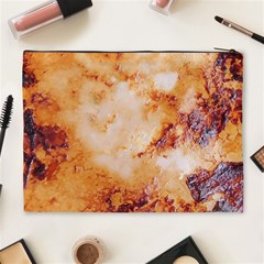 Burnt paper texture print design Cosmetic Bag (XL) from ArtsNow.com Back