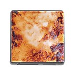 Burnt paper texture print design Memory Card Reader (Square 5 Slot)