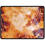 Burnt paper texture print design 80  x 56  Fleece Blanket (Large)