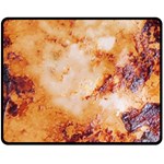 Burnt paper texture print design 60  x 50  Fleece Blanket (Medium)