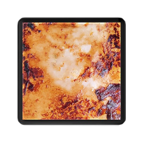 Burnt paper texture print design Memory Card Reader (Square) from ArtsNow.com Front