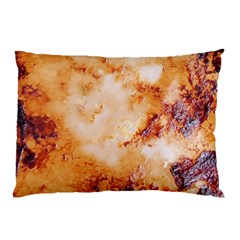 Burnt paper texture print design Pillow Case (Two Sides) from ArtsNow.com Back