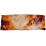 Burnt paper texture print design One Side Body Pillow Cases
