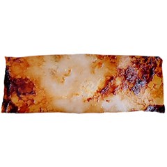 Burnt paper texture print design 40 x15  Body Pillow Case Dakimakura (Two Sides) from ArtsNow.com Back