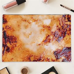 Burnt paper texture print design Cosmetic Bag (XXL) from ArtsNow.com Back