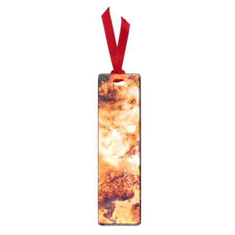 Burnt paper texture print design Small Book Marks from ArtsNow.com Front