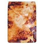 Burnt paper texture print design Removable Flap Cover (L)