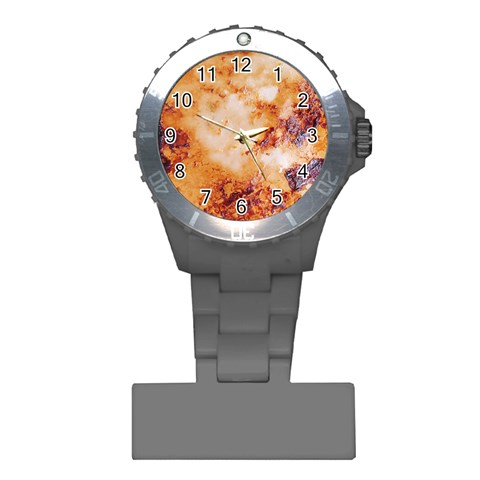 Burnt paper texture print design Plastic Nurses Watch from ArtsNow.com Front