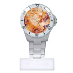 Burnt paper texture print design Plastic Nurses Watch