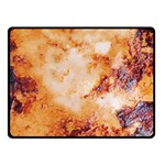 Burnt paper texture print design 50  x 40  Two Sides Fleece Blanket (Small)