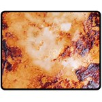 Burnt paper texture print design 60  x 50  Two Sides Fleece Blanket (Medium)