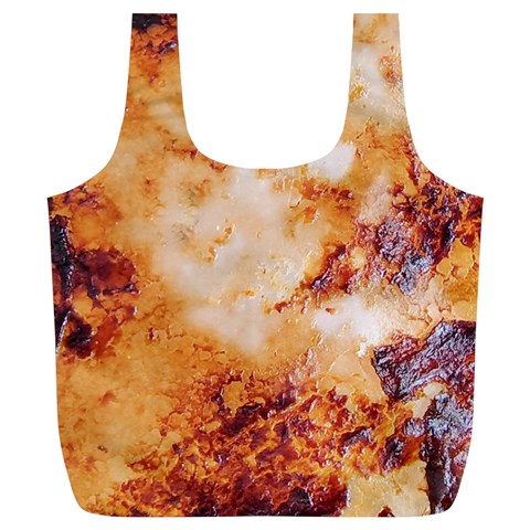 Burnt paper texture print design Full Print Recycle Bag (XL) from ArtsNow.com Front