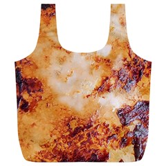 Burnt paper texture print design Full Print Recycle Bag (XL) from ArtsNow.com Front