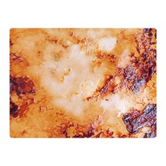 Burnt paper texture print design 35  x 27  Two Sides Premium Plush Fleece Blanket (Mini) from ArtsNow.com 35 x27  Blanket Back