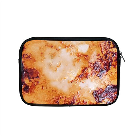 Burnt paper texture print design Apple MacBook Pro 15  Zipper Case from ArtsNow.com Front