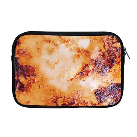 Burnt paper texture print design Apple MacBook Pro 17  Zipper Case from ArtsNow.com Front