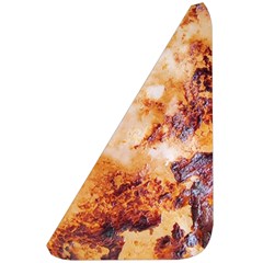 Burnt paper texture print design Belt Pouch Bag (Small) from ArtsNow.com Front Left