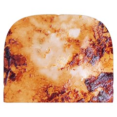 Burnt paper texture print design Make Up Case (Small) from ArtsNow.com Front