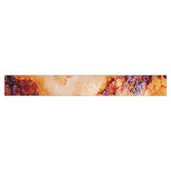 Burnt paper texture print design Make Up Case (Small) from ArtsNow.com Zipper Tape Back