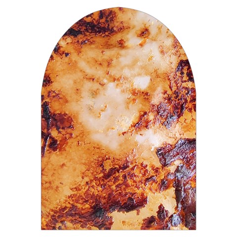 Burnt paper texture print design Microwave Oven Glove from ArtsNow.com Front