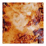 Burnt paper texture print design Banner and Sign 3  x 3 