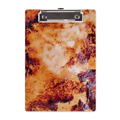 Burnt paper texture print design A5 Acrylic Clipboard from ArtsNow.com Front