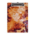 Burnt paper texture print design A5 Acrylic Clipboard