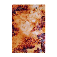 Burnt paper texture print design A5 Acrylic Clipboard from ArtsNow.com Back