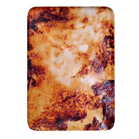Burnt paper texture print design Rectangular Glass Fridge Magnet (4 pack) from ArtsNow.com Front