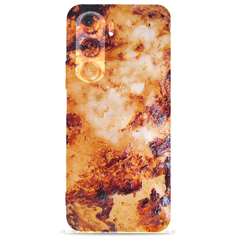 Burnt paper texture print design Samsung Galaxy S24 Plus 6.7 Inch Black TPU UV Case from ArtsNow.com Front