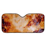 Burnt paper texture print design Car Windshield Sunshade
