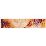 Burnt paper texture print design 12 X60  Small Premium Plush Fleece Scarf