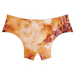 Burnt paper texture print design Men s Swim Brief from ArtsNow.com Front