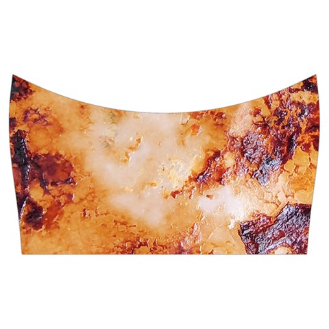 Burnt paper texture print design Knee Back Top